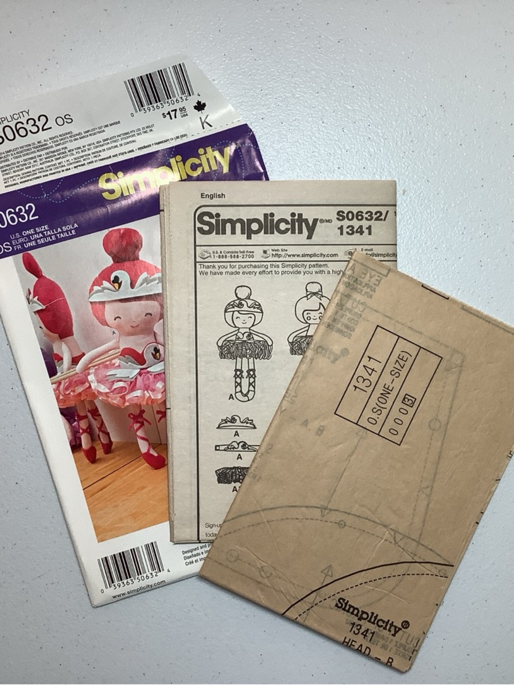 Simplicity S0632 Sewing Pattern - Picture 2 of 3